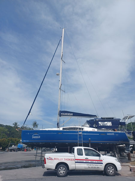 STANDING RIGGING REPLACEMENT FOR CRUISING IN PHUKET - Rolly Tasker