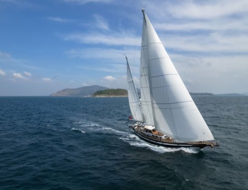 NEW SAILS FOR A CLASSIC CRUISING KETCH ON CIRCUMNAVIGATION