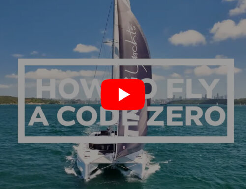 VIDEO: How to fly a code zero on a catamaran?