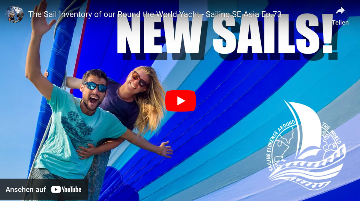 Sails Inventory for Bluewater Cruising Yachts - Rolly Tasker Sails