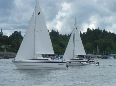 1 Rolly Tasker Sails Washington - Blue Water Yachts für MacGregor 26