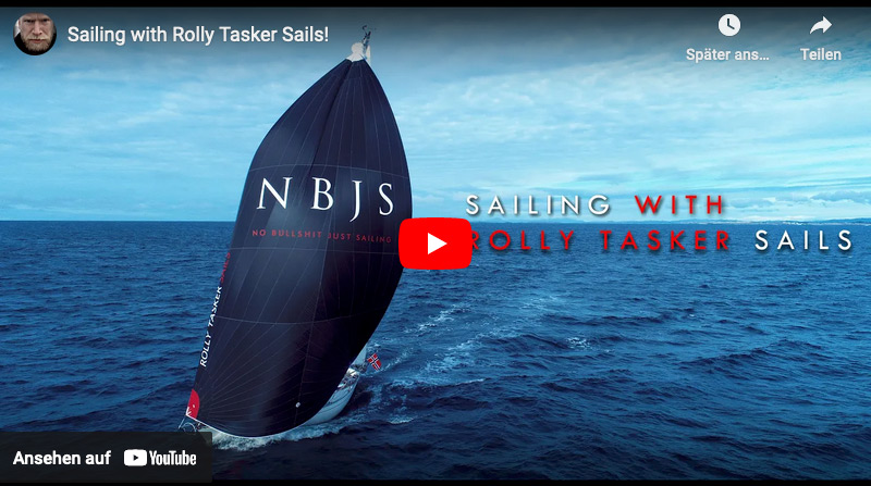 video erik aandera sailing with new gennaker