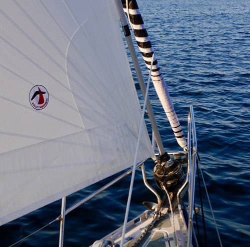 Setting The Furled Sail