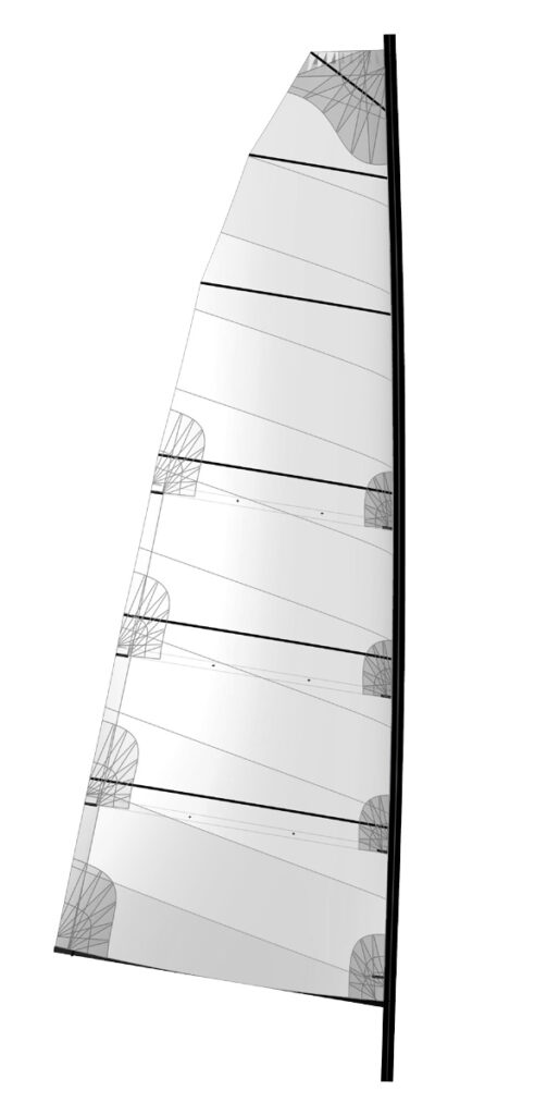 Catamaran Mainsail Semi squarehead fathead multihull mainsail