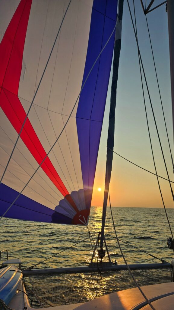 Asymmetrical Spinnaker Gennaker Catamaran 5