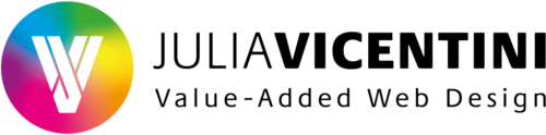 julia vicentini web design logo
