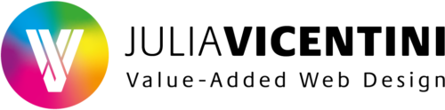 julia vicentini web design logo