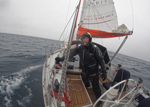 Erik Aandera sailing to Greenland