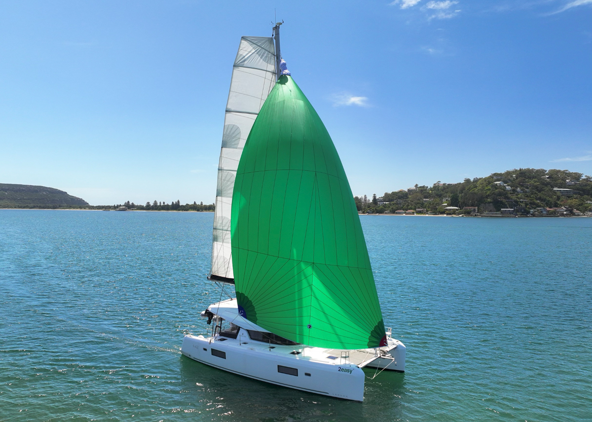 new sails for lagoon catamaran