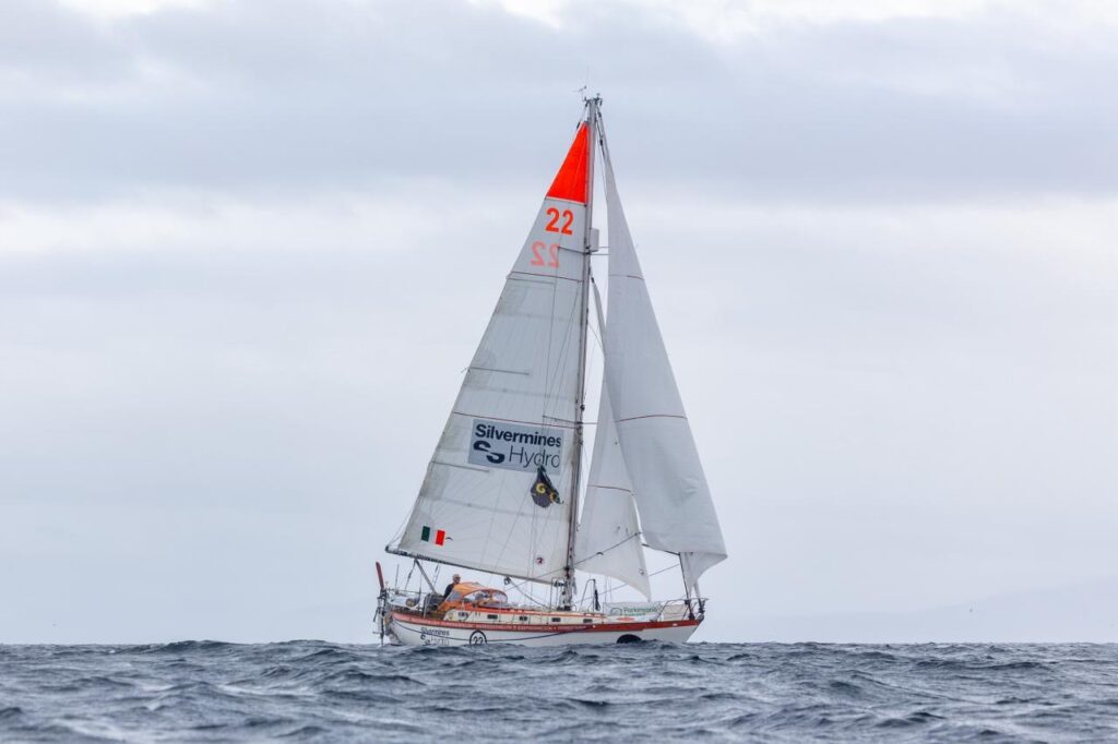 pat lawless sailing golden globe race with extremely durable sails from rolly tasker sails 3